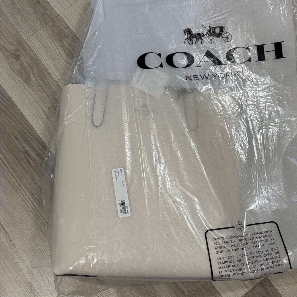 Coach Thea Tote Bag Leather Bag‎ NWT - Picture 3 of 8